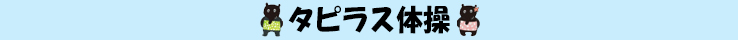 タピラス体操